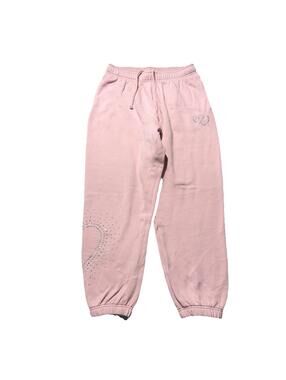 Victoria’s Secret PINK Joggers Women’s Small Pink Rhinestone Logo Sweatpants